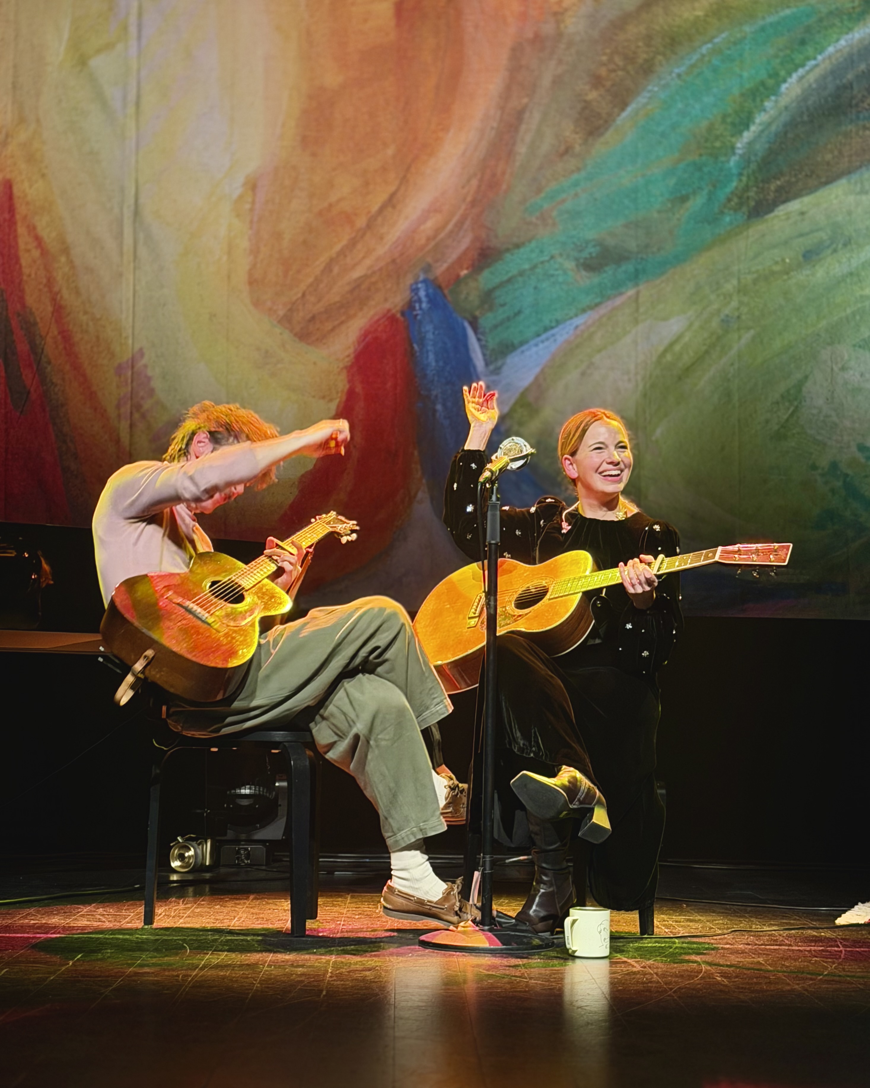 Marit and Marion at OverOslo, taken by Fernando Olivares